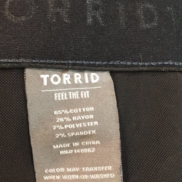 Sky High Skinny Premium Stretch High-Rise Dark Wash Jeans size 28T - Picture 9 of 10